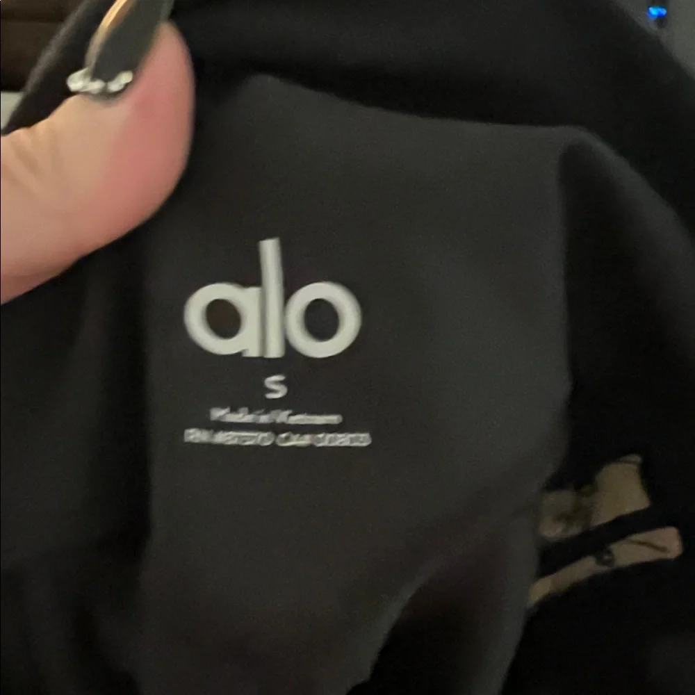 Alo airlift mesh high waist Celeste capri legging